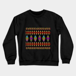 beautiful ethnic pattern Crewneck Sweatshirt